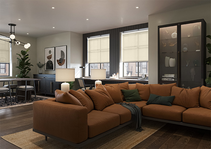 Illusion, Barley - Roller Blind - Image 7